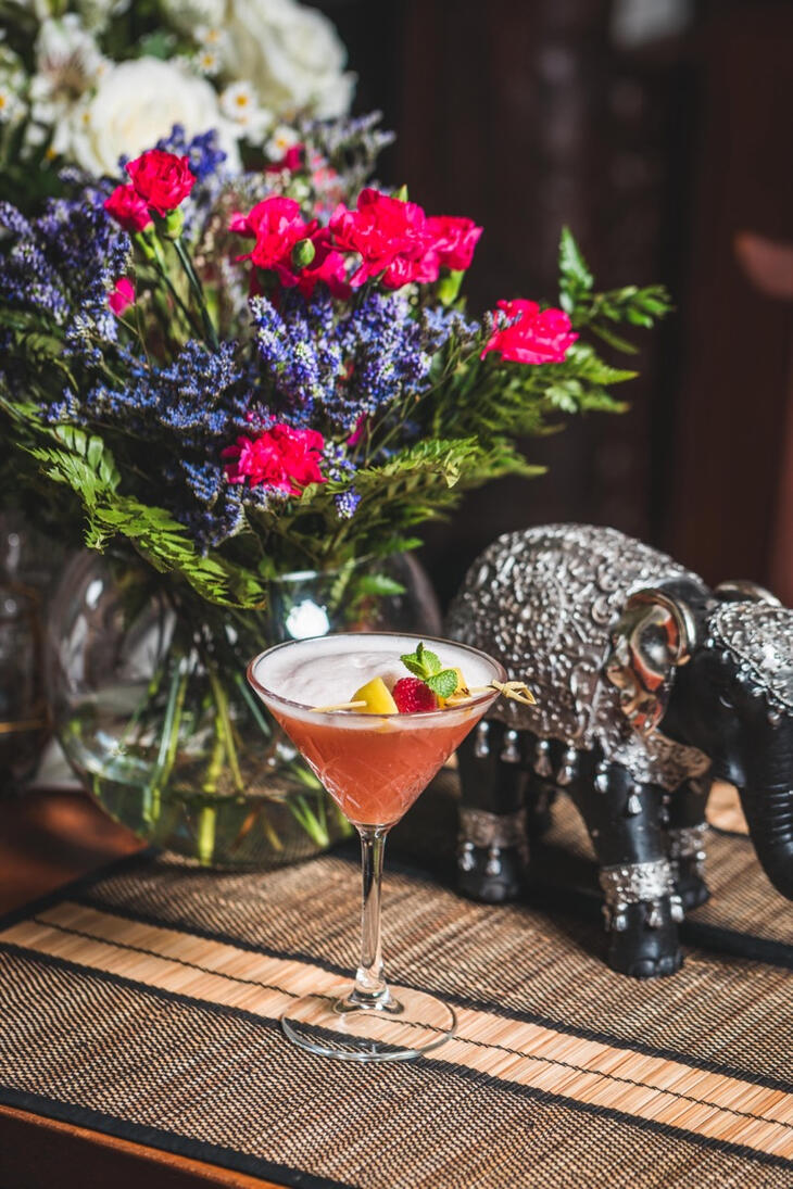 Cocktail au Khun Akorn